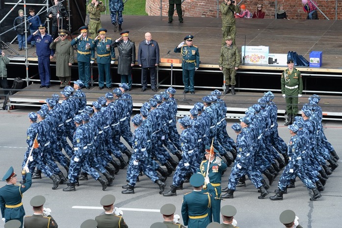 В Нижнем Новгороде состоялся Парад, посвященный 72-летней годовщине Победы  9