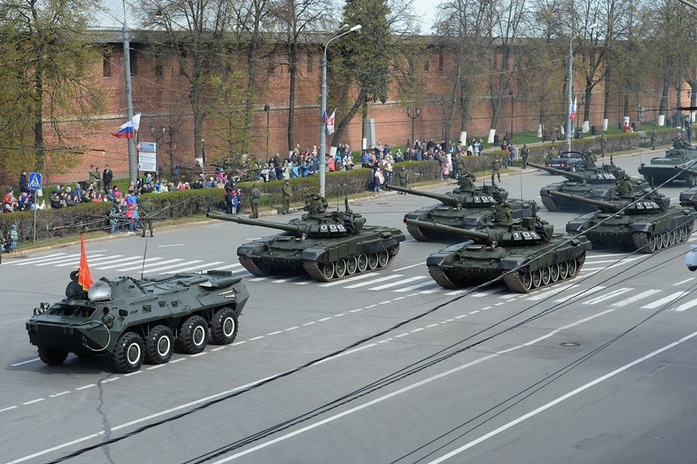 В Нижнем Новгороде состоялся Парад, посвященный 72-летней годовщине Победы  10
