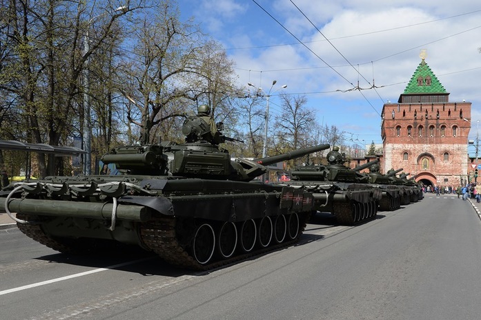 В Нижнем Новгороде состоялся Парад, посвященный 72-летней годовщине Победы  14