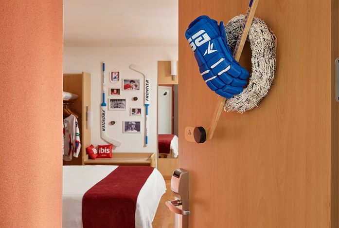 В нижегородской гостинице появился фирменный хоккейный номер 1 В нижегородской гостинице появился фирменный хоккейный номер 1