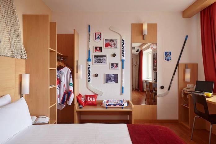 В нижегородской гостинице появился фирменный хоккейный номер 2 В нижегородской гостинице появился фирменный хоккейный номер 2