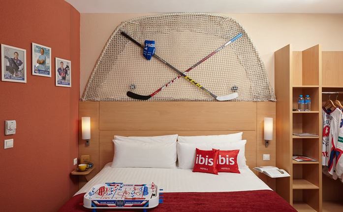 В нижегородской гостинице появился фирменный хоккейный номер 5 В нижегородской гостинице появился фирменный хоккейный номер 5