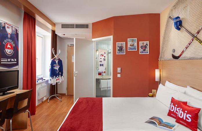 В нижегородской гостинице появился фирменный хоккейный номер 6 В нижегородской гостинице появился фирменный хоккейный номер 6