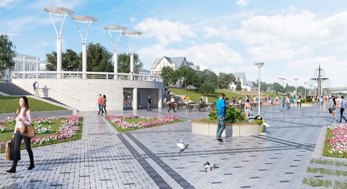 Нижегородская мэрия представила эскизы благоустроенной набережной 5 Нижегородская мэрия представила эскизы благоустроенной набережной 5