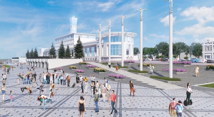Нижегородская мэрия представила эскизы благоустроенной набережной 2 Нижегородская мэрия представила эскизы благоустроенной набережной 2