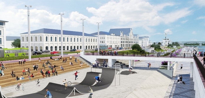 Нижегородская мэрия представила эскизы благоустроенной набережной 4 Нижегородская мэрия представила эскизы благоустроенной набережной 4