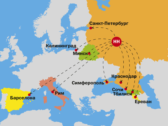 Biletix назвал популярные направления летнего отдыха у нижегородцев 1 Biletix назвал популярные направления летнего отдыха у нижегородцев 1
