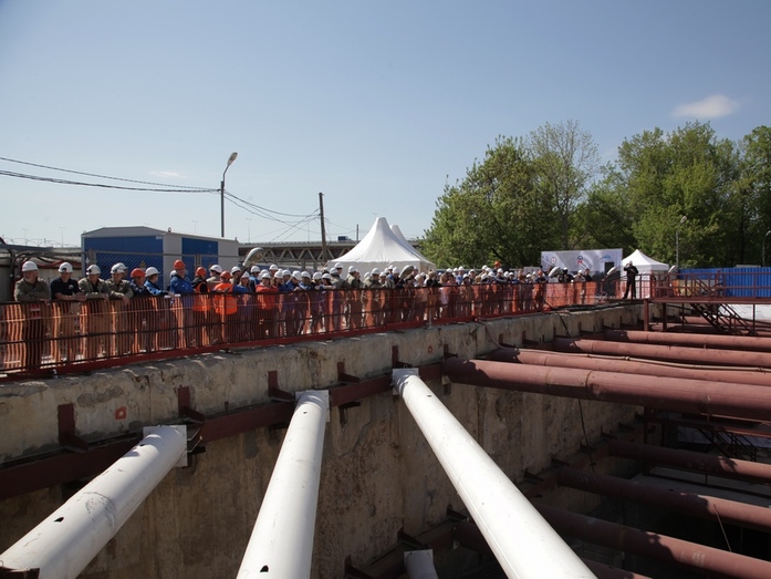 В Нижнем Новгороде завершён этап строительства новой станции метро 1 В Нижнем Новгороде завершён этап строительства новой станции метро 1