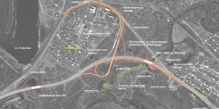 Борская транспортная система в Нижегородской области готова на 95%. ФОТО 6 Борская транспортная система в Нижегородской области готова на 95%. ФОТО 6