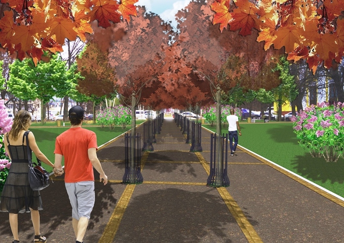 Нижегородская мэрия представила проект благоустройства площади Киселёва 2 Нижегородская мэрия представила проект благоустройства площади Киселёва 2