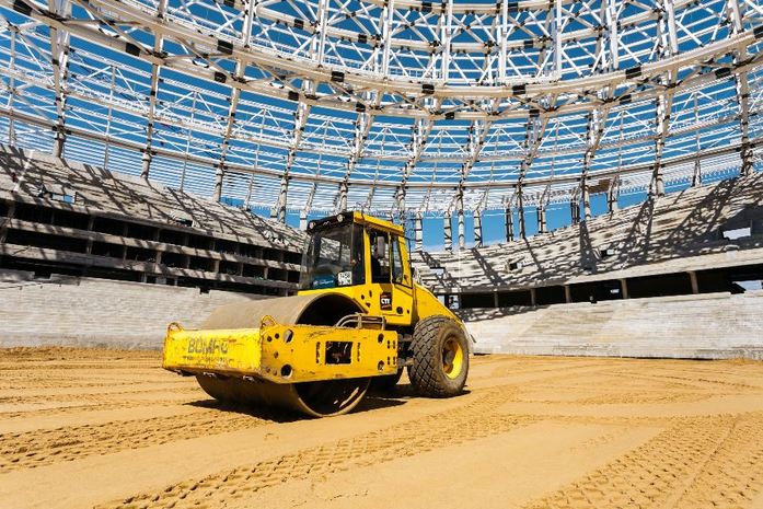 В Нижнем Новгороде продолжается строительство стадиона к ЧМ. Фотоотчет 7 В Нижнем Новгороде продолжается строительство стадиона к ЧМ. Фотоотчет 7