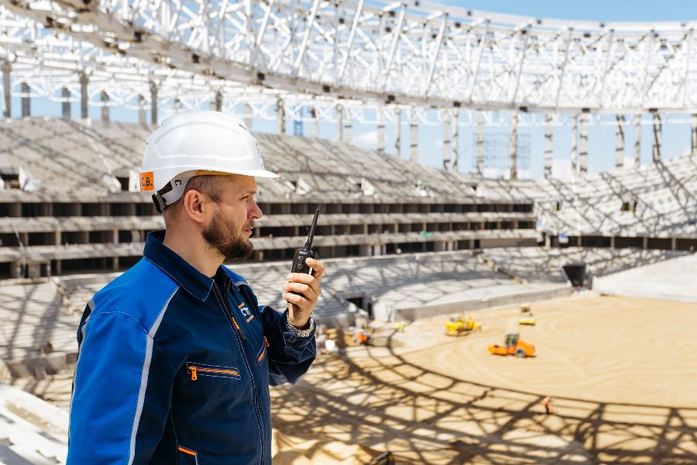 В Нижнем Новгороде продолжается строительство стадиона к ЧМ. Фотоотчет 9 В Нижнем Новгороде продолжается строительство стадиона к ЧМ. Фотоотчет 9
