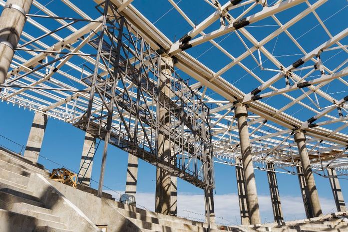 В Нижнем Новгороде продолжается строительство стадиона к ЧМ. Фотоотчет 20 В Нижнем Новгороде продолжается строительство стадиона к ЧМ. Фотоотчет 20