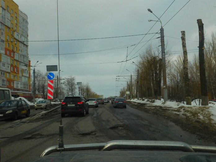 Нижегородцы назвали самую «убитую» дорогу в городе 1 Нижегородцы назвали самую «убитую» дорогу в городе 1