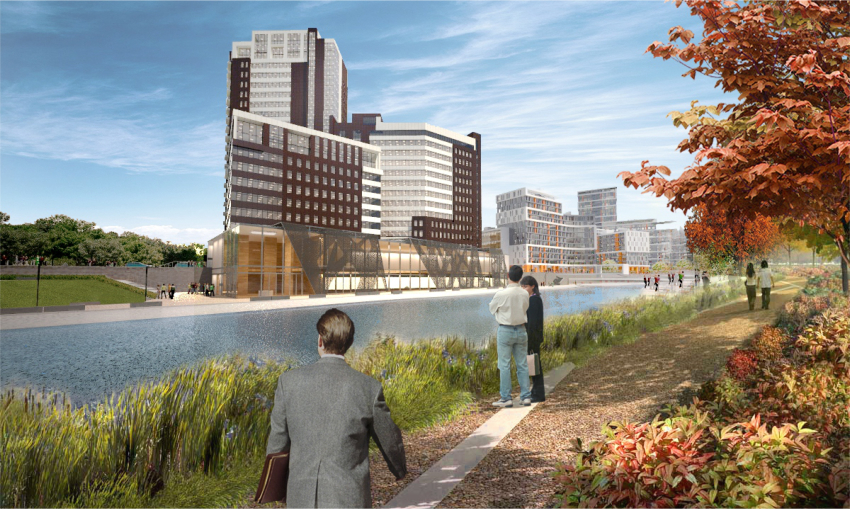 Природно-урбанистический симбиоз: какой будет набережная у ЦПКиО. ФОТО 3 Природно-урбанистический симбиоз: какой будет набережная у ЦПКиО. ФОТО 3