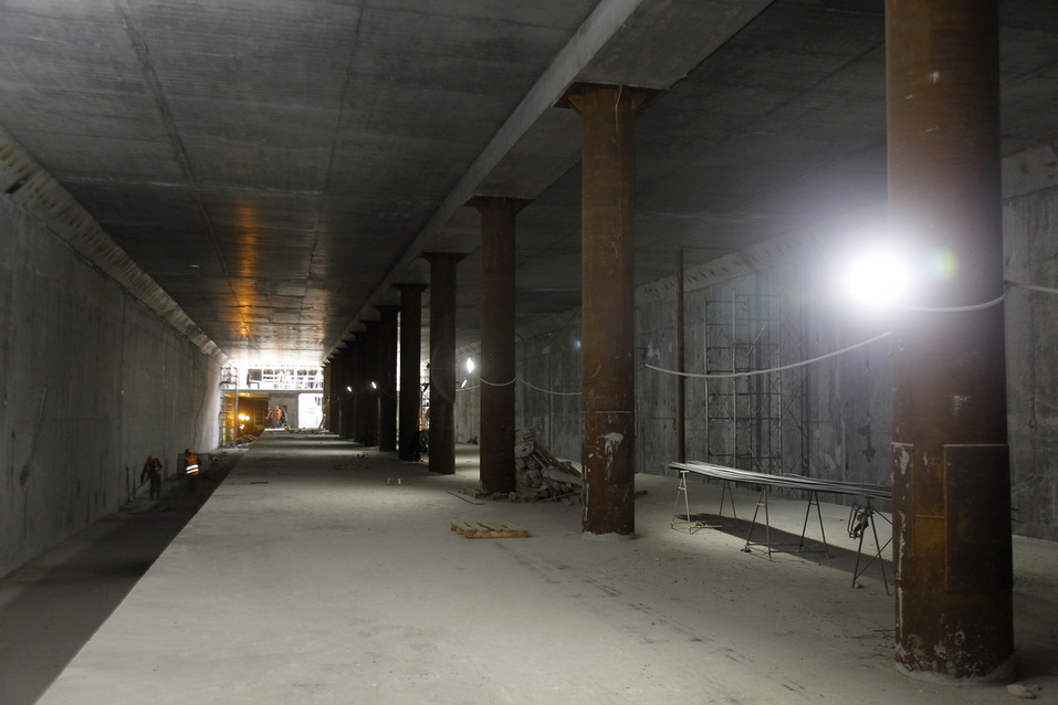 Новая станция метро в Нижнем Новгороде готова на 68%. ФОТО 4 Новая станция метро в Нижнем Новгороде готова на 68%. ФОТО 4