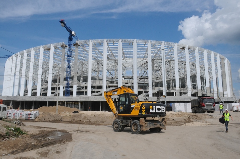 Вокруг нижегородского стадиона началось благоустройство территории 4 Вокруг нижегородского стадиона началось благоустройство территории 4