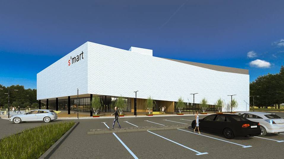 В Челябинске строят торговый центр с необычным фасадом. ПОДРОБНОСТИ 3 В Челябинске строят торговый центр с необычным фасадом. ПОДРОБНОСТИ 3