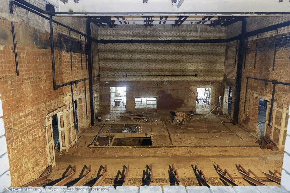 Нижегородская мэрия опубликовала фото реконструкции театра-долгостроя «Вера» 6 Нижегородская мэрия опубликовала фото реконструкции театра-долгостроя «Вера» 6