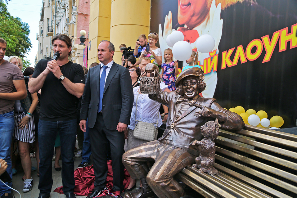 Памятник Олегу Попову станет новой достопримечательностью Ростова ФОТО 11 Памятник Олегу Попову станет новой достопримечательностью Ростова ФОТО 11