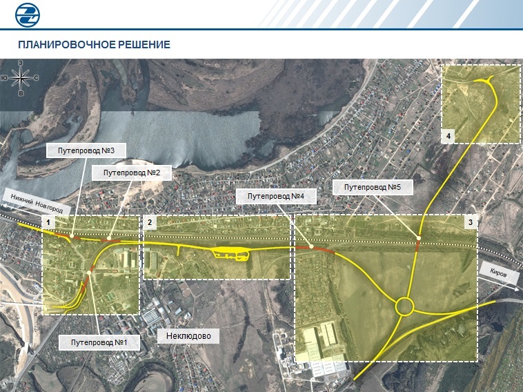 Нижегородское правительство опубликовало схему будущей развязки в Борском районе 1 Нижегородское правительство опубликовало схему будущей развязки в Борском районе 1