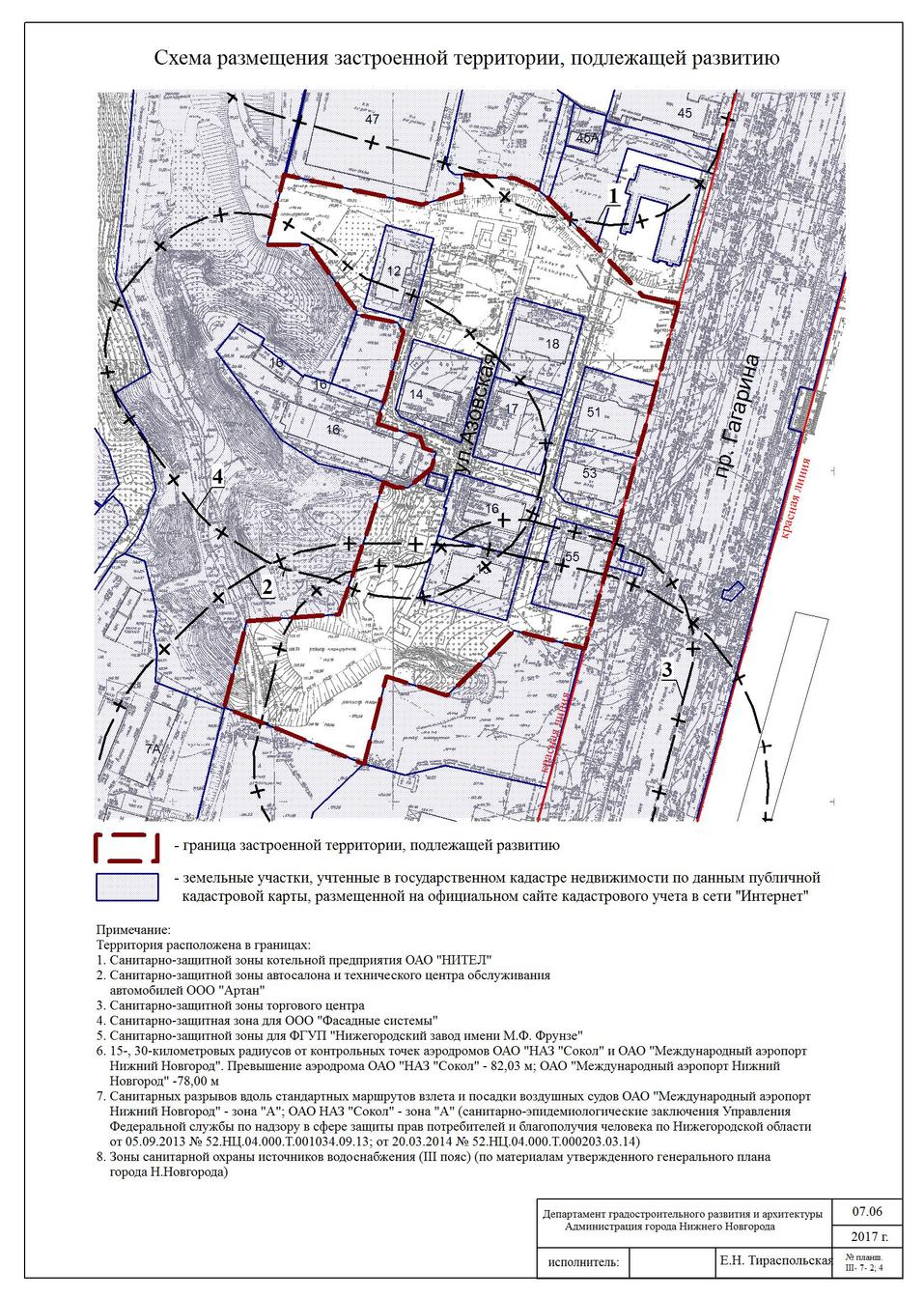 Нижегородская мэрия выделила под застройку территорию по пр. Гагарина 1 Нижегородская мэрия выделила под застройку территорию по пр. Гагарина 1