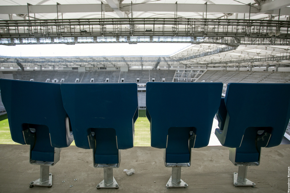 Работы на стадионе "Ростов Арена" выходят на завершающий этап ФОТОРЕПОРТАЖ 15 Работы на стадионе "Ростов Арена" выходят на завершающий этап ФОТОРЕПОРТАЖ 15