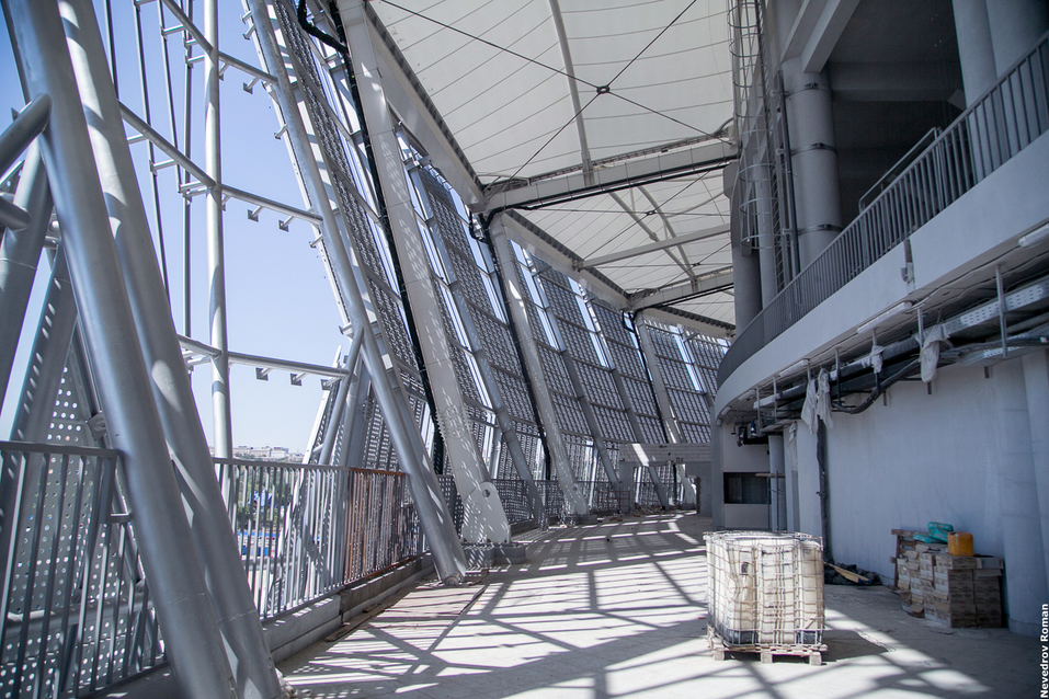 Работы на стадионе "Ростов Арена" выходят на завершающий этап ФОТОРЕПОРТАЖ 20 Работы на стадионе "Ростов Арена" выходят на завершающий этап ФОТОРЕПОРТАЖ 20