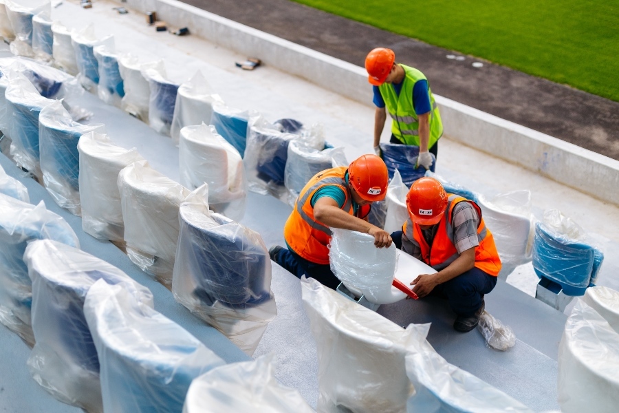 Над трибунами стадиона "Нижний Новгород" завершен монтаж кровли 7 Над трибунами стадиона "Нижний Новгород" завершен монтаж кровли 7
