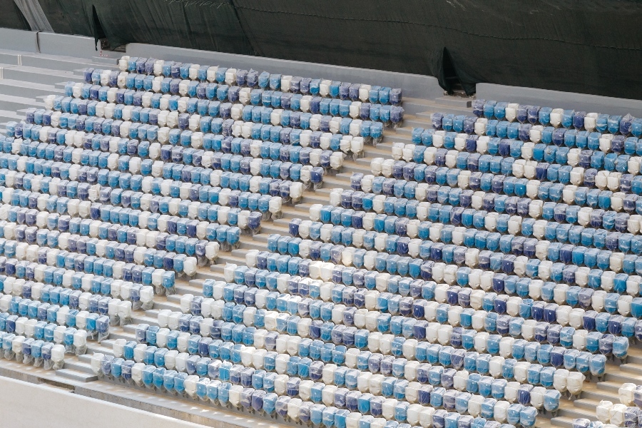 Над трибунами стадиона "Нижний Новгород" завершен монтаж кровли 15 Над трибунами стадиона "Нижний Новгород" завершен монтаж кровли 15