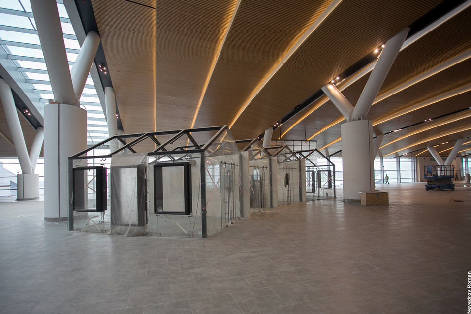 Аэропорт "Платов" за три месяца до открытия ФОТОРЕПОРТАЖ 9 Аэропорт "Платов" за три месяца до открытия ФОТОРЕПОРТАЖ 9