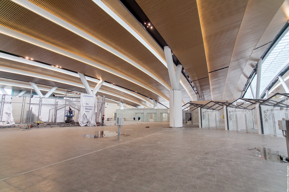 Аэропорт "Платов" за три месяца до открытия ФОТОРЕПОРТАЖ 10 Аэропорт "Платов" за три месяца до открытия ФОТОРЕПОРТАЖ 10