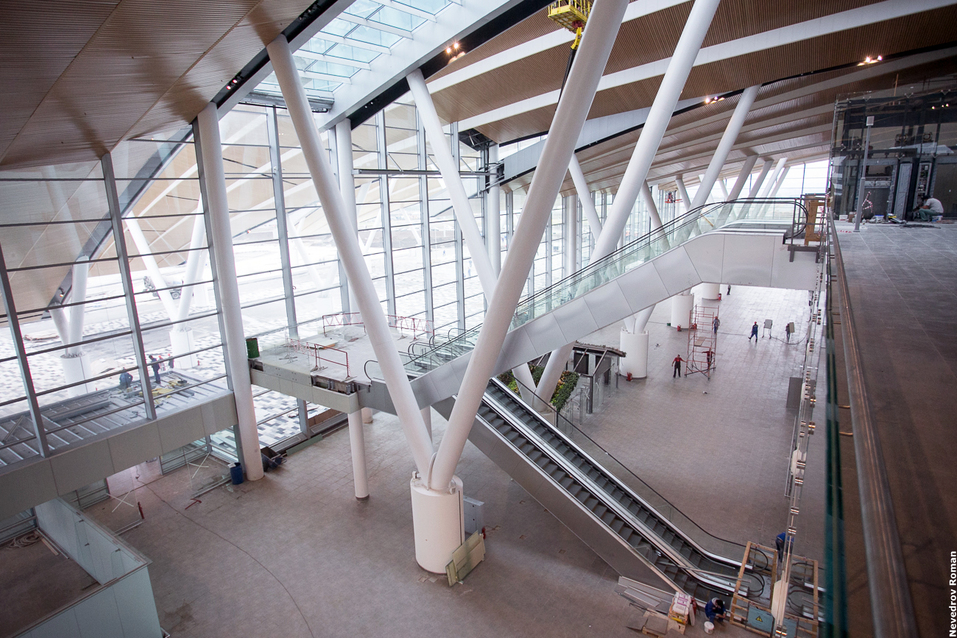 Аэропорт "Платов" за три месяца до открытия ФОТОРЕПОРТАЖ 13 Аэропорт "Платов" за три месяца до открытия ФОТОРЕПОРТАЖ 13