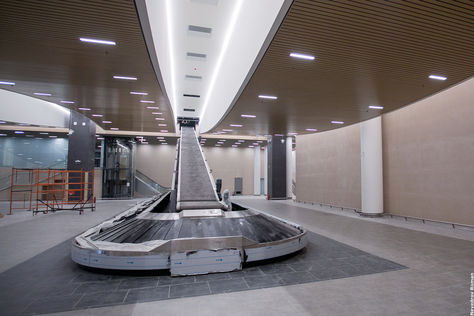 Аэропорт "Платов" за три месяца до открытия ФОТОРЕПОРТАЖ 18 Аэропорт "Платов" за три месяца до открытия ФОТОРЕПОРТАЖ 18