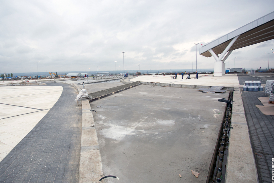 Аэропорт "Платов" за три месяца до открытия ФОТОРЕПОРТАЖ 25 Аэропорт "Платов" за три месяца до открытия ФОТОРЕПОРТАЖ 25