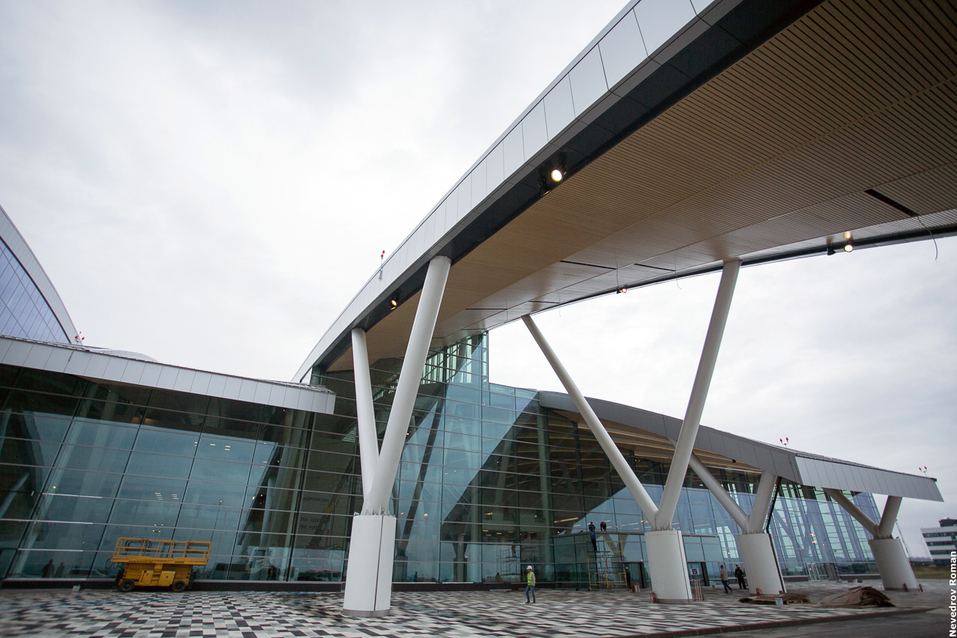 Аэропорт "Платов" за три месяца до открытия ФОТОРЕПОРТАЖ 27 Аэропорт "Платов" за три месяца до открытия ФОТОРЕПОРТАЖ 27