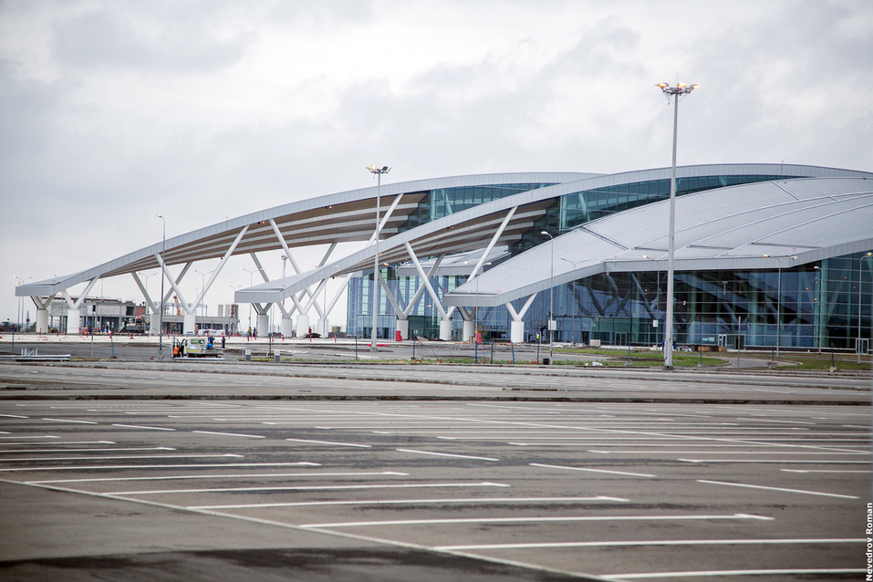 Аэропорт "Платов" за три месяца до открытия ФОТОРЕПОРТАЖ 28 Аэропорт "Платов" за три месяца до открытия ФОТОРЕПОРТАЖ 28