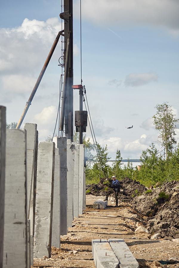 В районе аэропорта Кольцово строится новый логистический комплекс 5 В районе аэропорта Кольцово строится новый логистический комплекс 5