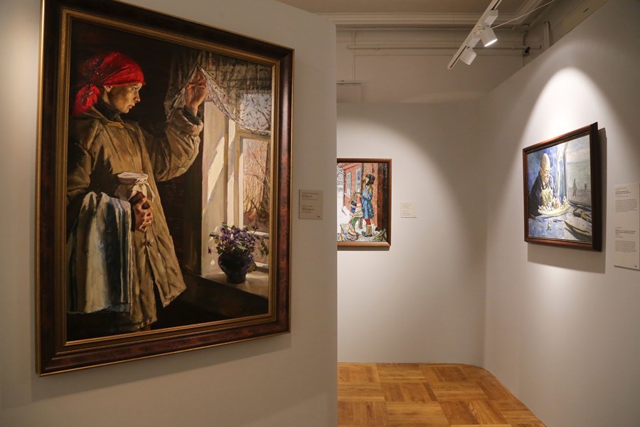 В НГХМ открылась выставка шедевров Третьяковки «Окна в Россию» 3 В НГХМ открылась выставка шедевров Третьяковки «Окна в Россию» 3