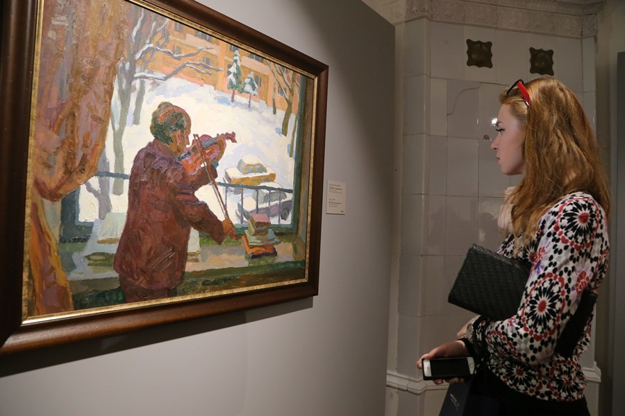 В НГХМ открылась выставка шедевров Третьяковки «Окна в Россию» 9 В НГХМ открылась выставка шедевров Третьяковки «Окна в Россию» 9