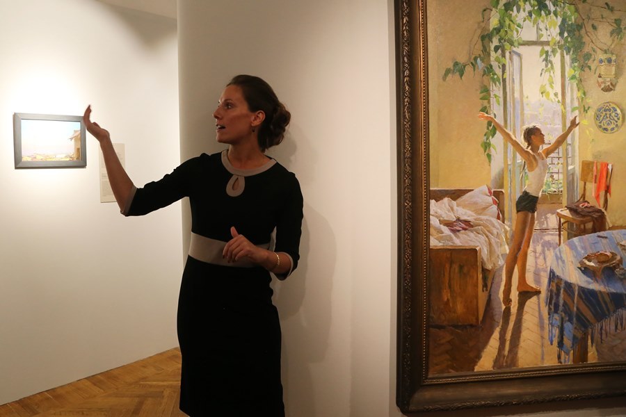 В НГХМ открылась выставка шедевров Третьяковки «Окна в Россию» 15 В НГХМ открылась выставка шедевров Третьяковки «Окна в Россию» 15