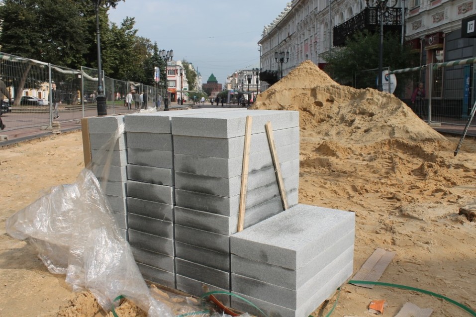 На улице Большой Покровской в Нижнем Новгороде начался ремонт 1 На улице Большой Покровской в Нижнем Новгороде начался ремонт 1