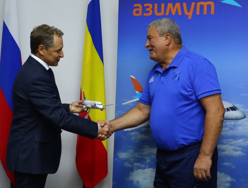 Авиакомпания "Азимут" совершила первый коммерческий рейс из Ростова ФОТО 1 Авиакомпания "Азимут" совершила первый коммерческий рейс из Ростова ФОТО 1