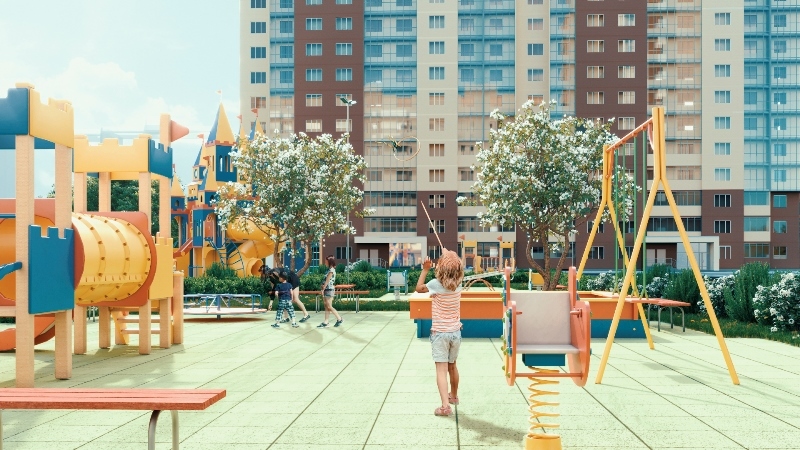 Большой и добрый: в ЖК «Ньютон» поселился удивительный сосед 2 Большой и добрый: в ЖК «Ньютон» поселился удивительный сосед 2