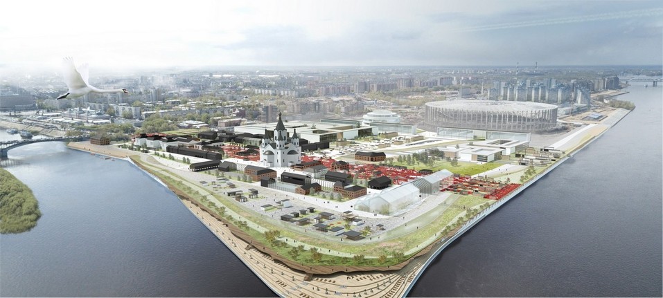 Московские архитекторы рассказали о проекте развития Стрелки в Нижнем Новгороде 1 Московские архитекторы рассказали о проекте развития Стрелки в Нижнем Новгороде 1