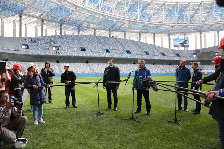 Комиссия FIFA оценила готовность Нижнего Новгорода к ЧМ-2018 1 Комиссия FIFA оценила готовность Нижнего Новгорода к ЧМ-2018 1