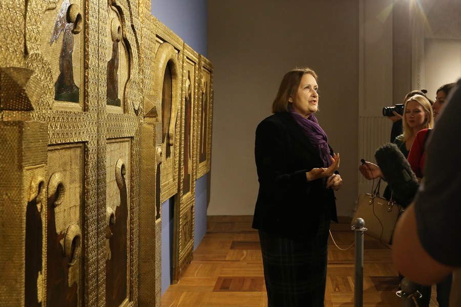 В НГХМ открылась выставка «Пермский иконостас Николая Рериха» 3 В НГХМ открылась выставка «Пермский иконостас Николая Рериха» 3