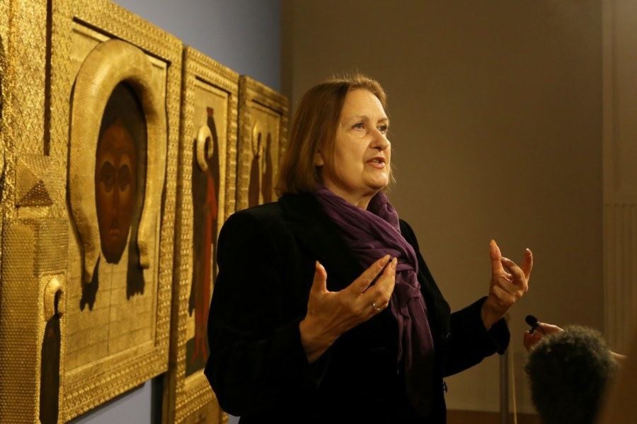 В НГХМ открылась выставка «Пермский иконостас Николая Рериха» 5 В НГХМ открылась выставка «Пермский иконостас Николая Рериха» 5