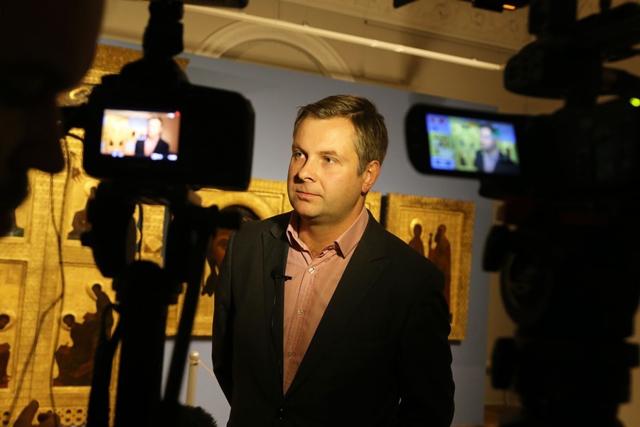 В НГХМ открылась выставка «Пермский иконостас Николая Рериха» 13 В НГХМ открылась выставка «Пермский иконостас Николая Рериха» 13