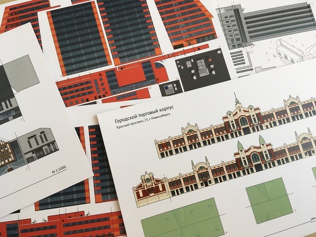 Новосибирские архитекторы выпустили открытки для сборки макетов известных зданий 1 Новосибирские архитекторы выпустили открытки для сборки макетов известных зданий 1